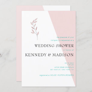 Invitation Corail Géométrique Nouvelle Valeur Budget Épic Rem