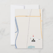 Invitation Corail gris de bois clair Orange Tree Swirl Direct (Dos)