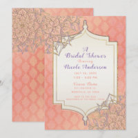 Corail Or Lavande Mariage Marocain Arabe