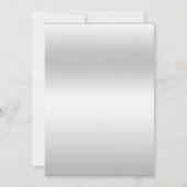 Invitation Coral Bow Romantique, Réception Parties scintillan (Dos)