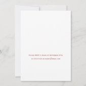 Invitation Coral Floral Wedding (Dos)