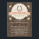 Invitation Coral Horseshoe Coeur Western Mariage<br><div class="desc">ILS SONT TOUCHÉS ! AJOUTEZ LES INITIALES ET LE MONOGRAMME DE LA MARIÉE ET DU GROOM POUR ÊTRE SUR CES JOLIMENT WESTERN BARNYARD STYLE MARIAGE INVITATIONS AVEC UN HORSESHOE BROWN ET CORAIL COEUR SUR UN PAPIER DE CRÈME DÉLICATE NE REGARDE PAS DESIGN. AJOUTEZ VOTRE PROPRE ÉCRITURE À LA PÂLE IMPRIMÉE...</div>