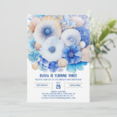 Invitation Coral Reef Discovery Boy Anniversaire (Debout devant)