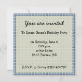 Invitation Corbeau (Dos)