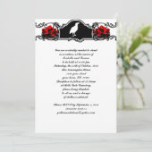 Invitation Corbeau et Mariage de Goth Rose (Debout devant)