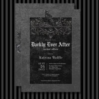 Corbeau noir gothique et Fête des mariées noire Ro