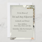 Invitation Corbeau Raven Koson Oiseau japonais (Dos)