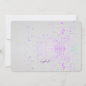 Invitation Corbeille de Lilas (Dos)