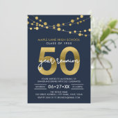 Invitation Cordes bleues de lumières 50 Année Classe Réunion (Debout devant)