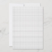 Invitation Coréen Pop Music K Pop Girlband fête d'anniversair (Dos)