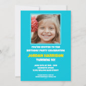 Invitation Corgi Butt Birthday Hat (Dos)