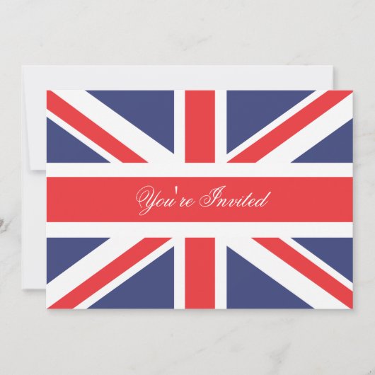 Invitation Corgi de Londres Angleterre avec l'invitation de (Devant)