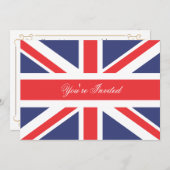 Invitation Corgi de Londres Angleterre avec l'invitation de (Devant / Derrière)