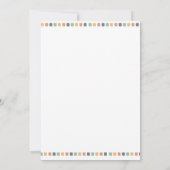 Invitation Corgi personnalisable Il est temps de pawty (Dos)