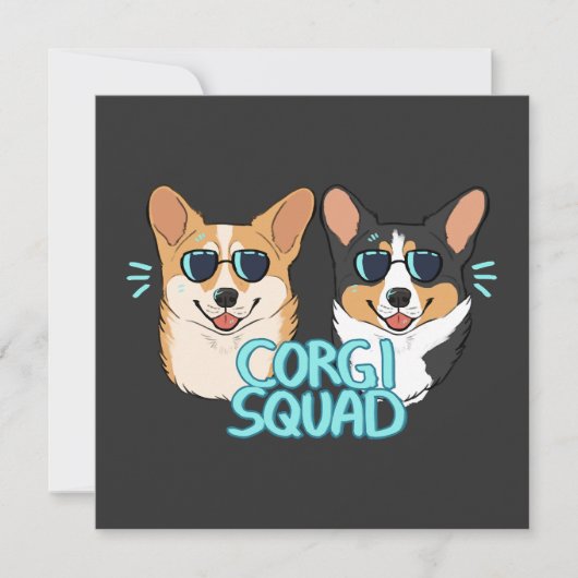 Invitation Corgi Squad  The Doctor And The Queen (Devant)