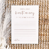 Invitation CORIANDER Bohemian Rust Jeu de mémoire favori