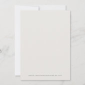 Invitation CORIANDER Burnt Orange Terracotta Enregistrer la d (Dos)