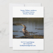 Invitation Cormorant à double poitrine (Dos)