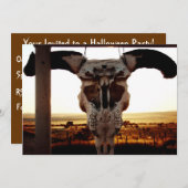 Invitation Cornes tordues (Devant / Derrière)