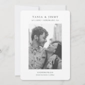 Invitation Coronado Mariage San Diego Enregistrer la date (Dos)