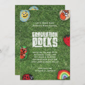 Invitation Coronavirus Graduation Party Rock Party Parade de  (Devant / Derrière)