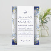 Invitation Corporate Business Gala de collecte de fonds (Debout devant)