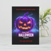 Invitation Corporate Business Halloween Office Party Logo (Debout devant)
