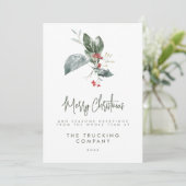 Invitation Corporate Holiday Cards (Debout devant)