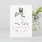 Invitation Corporate Holiday Cards (Debout devant)