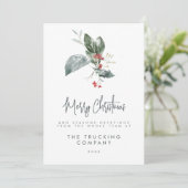 Invitation Corporate Holiday Cards (Debout devant)