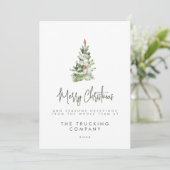 Invitation Corporate Holiday Cards (Debout devant)