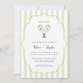 Invitation Correspondance parfaite | Tennis Country Club Fian (Devant)