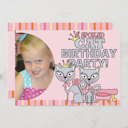 Invitation corrompue par photo faite sur commande (Devant / Derrière)