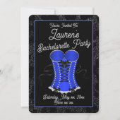 Invitation Corse bleue Flirty (Devant)