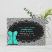Invitation Corset Bachelorette (Debout devant)