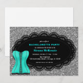 Invitation Corset Bachelorette (Devant / Derrière)