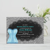 Invitation Corset Bachelorette (Debout devant)