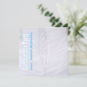 Invitation Corset blanc mariage robe de bachelortie (Debout devant)