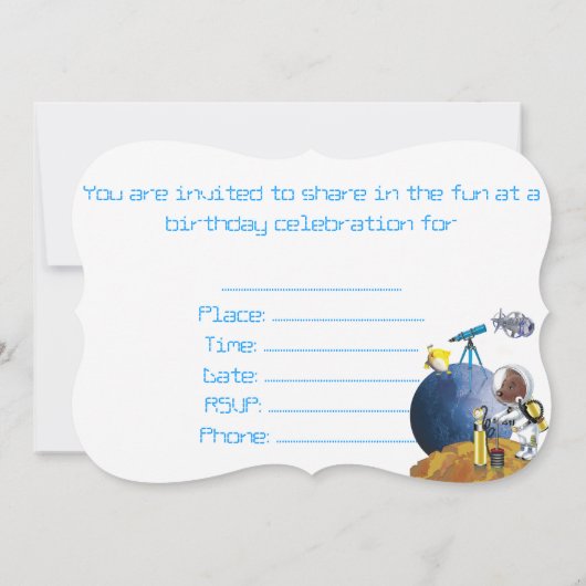 Invitation cosmos (Dos)