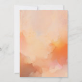Invitation Cosmos | Souci Fleur d'anniversaire 30 ans (Dos)