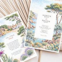 Costa Brava Espagne Mariage Destination Aquarelle