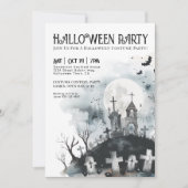 Invitation Costume annuel Halloween Party (Devant)