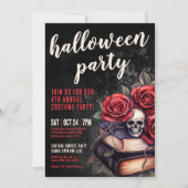 Invitation Costume annuel Soirée d'Halloween gothique (Devant)