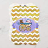 Invitation Costume bébé ananas (Devant / Derrière)