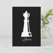 Invitation Costume Chess Lover (Debout devant)