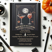 Invitation Costume & Cocktail Adulte Halloween Sorcière Casqu
