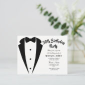 Invitation Costume & Cravate mens 30e anniversaire de fête in (Debout devant)