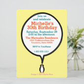 Invitation Costume d'anniversaire avec Mme Penguin Personnali (Debout devant)