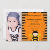 Invitation Costume d'anniversaire d'Halloween (Devant)