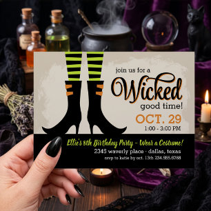 Invitation Costume de fête d'anniversaire pour enfants de sor
